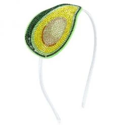 Bari Lynn Girl's Embellished Avocado Headband For Kids