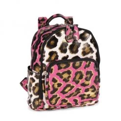 Bari Lynn Girl's Cheetah Print Mini Backpack For Kids