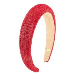 Bari Lynn Girl's Puffy Crystal Headband For Kids