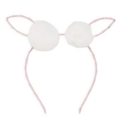 Bari Lynn Fur Bunny Ears Headband For Kids