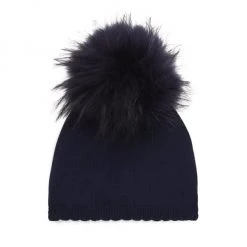 Bari Lynn Baby's Fox Fur & Cotton Hat For Kids Light Pink -Bari Lynn And Dean Davidson Sales unnamed file 150