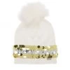 Bari Lynn Girl's Fox Fur Pom-Pom Beanie For Kids -Bari Lynn And Dean Davidson Sales unnamed file 153