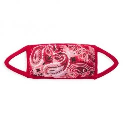 Bari Lynn Bandana Red Child Face Mask For Kids
