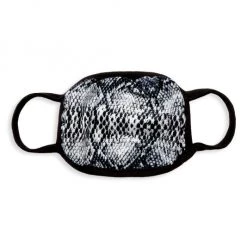 Bari Lynn Python-Print Reusable Face Mask For Kids