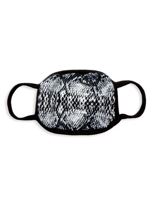 Bari Lynn Python-Print Reusable Face Mask For Kids 2 Bari Lynn Python-Print Reusable Face Mask For Kids