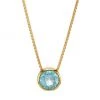 Dean Davidson Signature 22K Goldplated & Blue Topaz Knockout Pendant Necklace -Bari Lynn And Dean Davidson Sales unnamed file 199