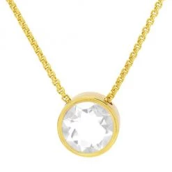 Dean Davidson Signature Midi 22K Goldplated Quartz Pendant Necklace