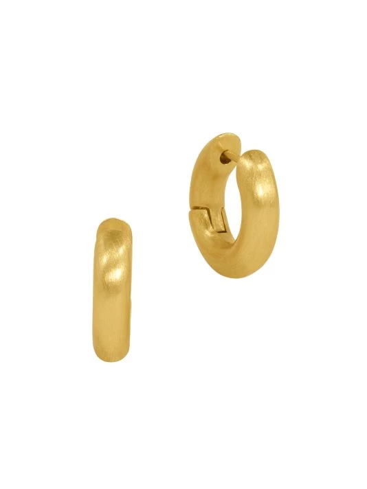 Dean Davidson Dune 22K-Gold-Plated Huggie Hoop Earrings 3 Dean Davidson Dune 22K-Gold-Plated Huggie Hoop Earrings