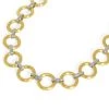 Dean Davidson Dune 22K Goldplated & Rhodium-Plated Linear Collar Necklace