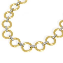Dean Davidson Dune 22K Goldplated & Rhodium-Plated Linear Collar Necklace