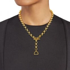 Dean Davidson Signature 22K Gold Rolo Chain Necklace -Bari Lynn And Dean Davidson Sales unnamed file 237