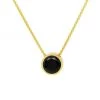 Dean Davidson Signature Midi Knockout 22K Gold & Black Onyx Pendant Necklace