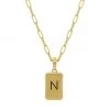 Dean Davidson 22K Gold-Plated 'N' Initial Pendant Necklace -Bari Lynn And Dean Davidson Sales unnamed file 267