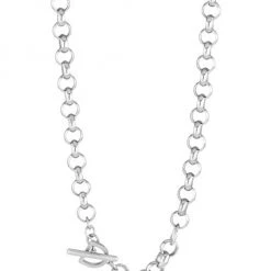 Bari Lynn And Dean Davidson Sales 38 Dean Davidson Signature Rhodium-Plated Rolo Chain Necklace