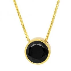 Dean Davidson Signature 22K Gold-Plated & Onyx Midi Knockout Pendant Necklace