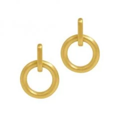Dean Davidson Dune 22K-Gold-Plated Linear Drop Earrings