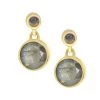 Dean Davidson Signature 22K Gold & Labradorite Droplet Earrings