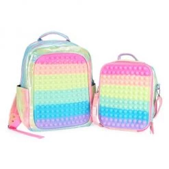 Bari Lynn In N Out Backpack & Lunch Box Set For Kids