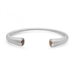 Dean Davidson Signature Rhodium-Plated Morganite Twin Cuff Bracelet