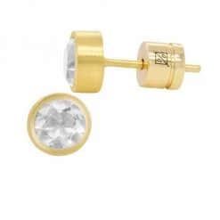 Dean Davidson Signature 22K-Gold-Plated & Crystal Quartz Small Knockout Stud Earrings