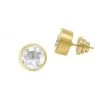 Dean Davidson Signature Large Knockout 22K Gold-Plated & Crystal Quartz Stud Earrings -Bari Lynn And Dean Davidson Sales unnamed file 313
