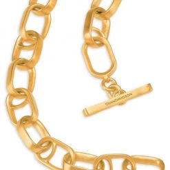 Dean Davidson Manhattan 22K Goldplated Link Necklace -Bari Lynn And Dean Davidson Sales unnamed file 325