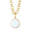 Dean Davidson Core Knockout Rainbow Moonstone Medallion Necklace -Bari Lynn And Dean Davidson Sales unnamed file 339