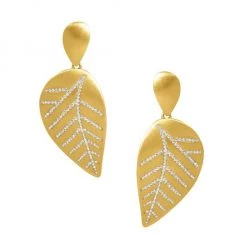 Bari Lynn And Dean Davidson Sales 13 Dean Davidson Passage 22K Gold-Plated & Crystal Quartz Leaf Drop Earrings