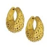 Dean Davidson Bali 22K Yellow Goldplated Weave Hoop Earrings -Bari Lynn And Dean Davidson Sales unnamed file 363
