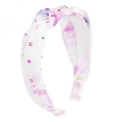 Bari Lynn Tie Dye Splatter Knot Headband For Kids