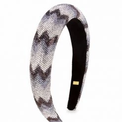 Bari Lynn Crystalized Zig-Zag Headband For Kids