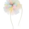 Bari Lynn Tulle Flower Headband For Kids