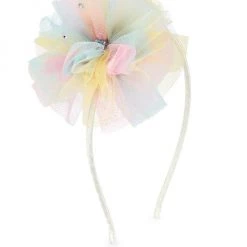 Bari Lynn Tulle Flower Headband For Kids